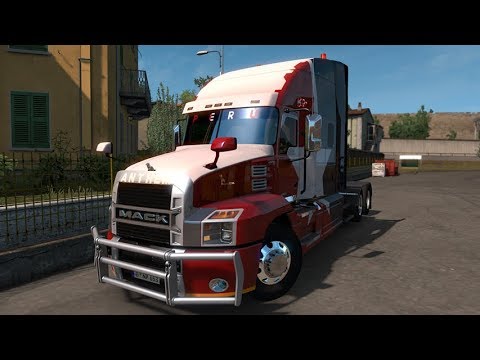 Euro Truck Simulator 2 MACK ANTHEM ამერიკული სატვირთო